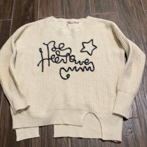 Esqualo beige sweater Here we come